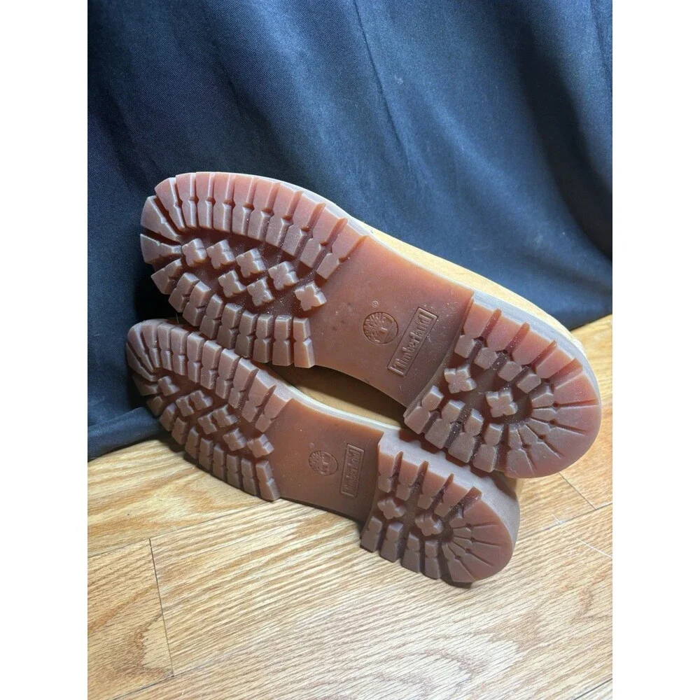 Timberland 6 Inch Premium Waterproof Boots Size Men’s 12 Wheat Nubuck Leather